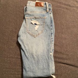 Hollister high rise super skinny classic stretch